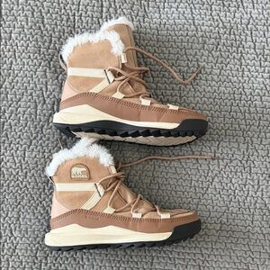 New ✨ SOREL ONA RMX Glacy Canoe|Sea Salt Waterproof cold Weather Boots